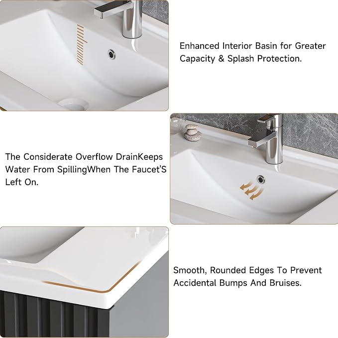 ONBRILL 36 Inch Bathroom Vanity - Image 6