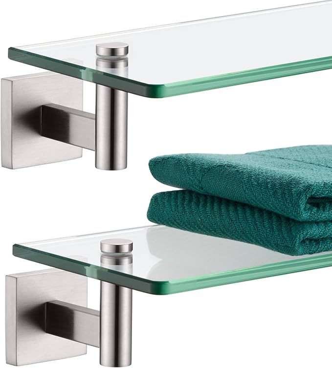 KOKOSIRI Floating Shelf Bathroom Wall Mount Shelves 20-Inch by KOKOSIRI