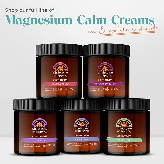 WHOLESOME HIPPY Super Sleepytime Calm Cream – Nighttime Body Butter - Image 5