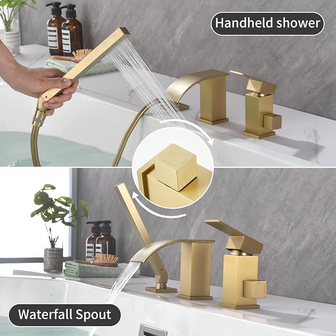 TapLong Waterfall Roman Tub Faucet - Image 5