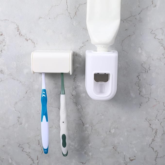 2 Slots Wall Mount Toothbrush Holder - Image 9