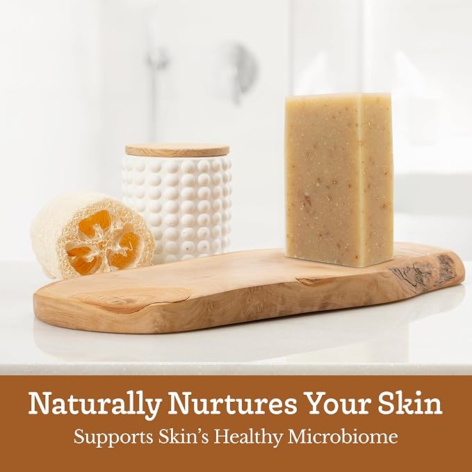 Southern Natural Oatmeal Soap Bar Unscented Goat Milk Soap Bars - Image 9