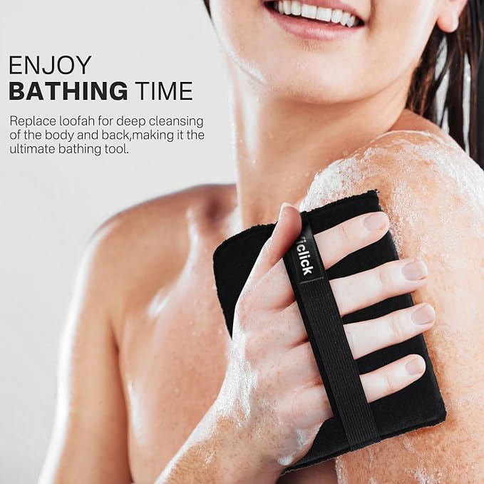 Yiclick Exfoliating Body Scrubber & Shower Exfoliator – Mens Body Scrubber & - Image 3