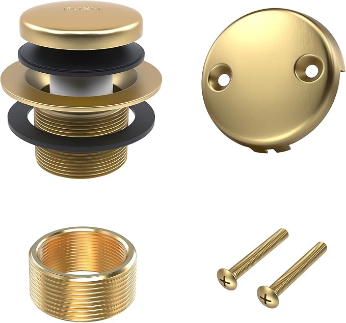 All Metal Tip-Toe Bathtub Drain Kit by Citymoor