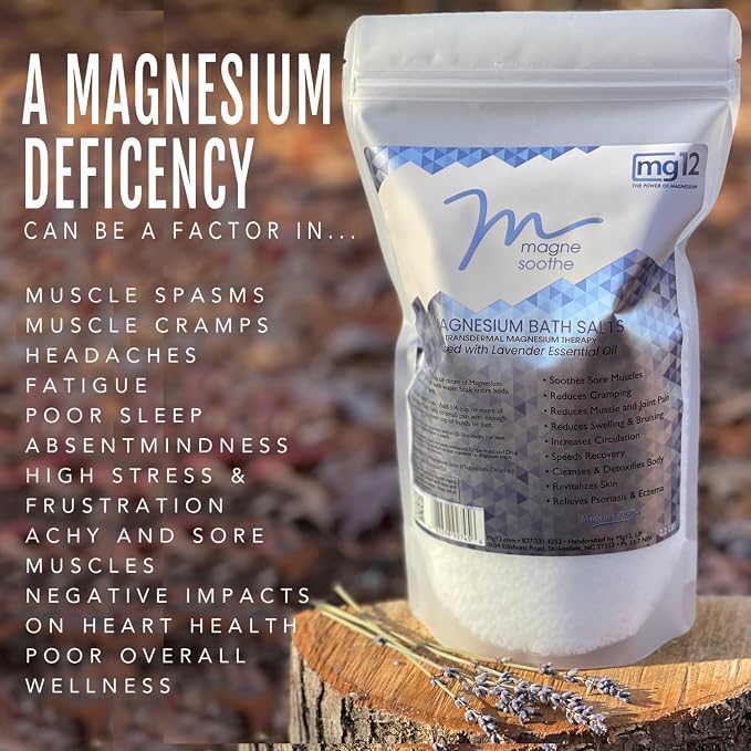 5.5lb MagneSoothe Lavender Magnesium Bath Salt - Image 4