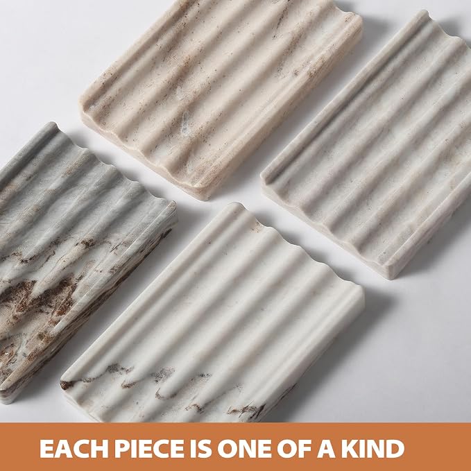 Koville Natural Marble Soap Dish - Image 6