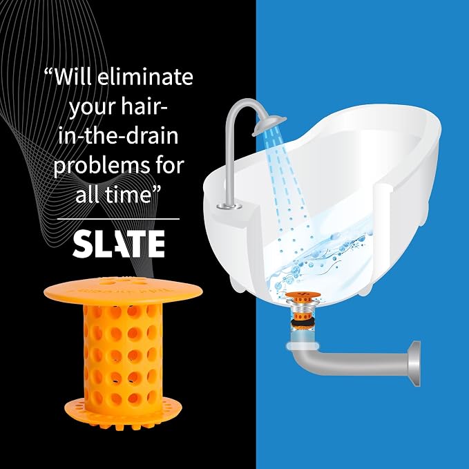 TubShroom Tub Drain Hair Catcher Strainer, Fits 1.5” – 1.75” Bathtub and Shower - Image 5