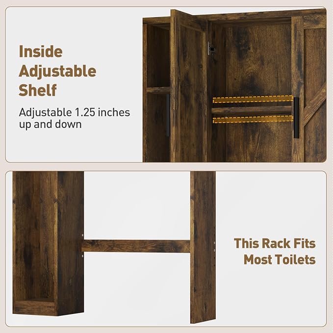 Over The Toilet Storage Cabinet - Image 7