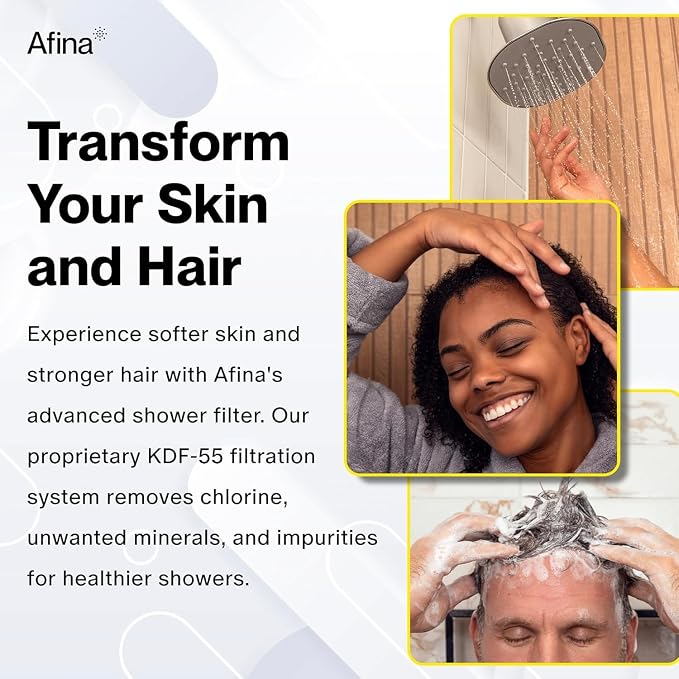 Afina Filtered Shower Head, Shower Filter - Image 4