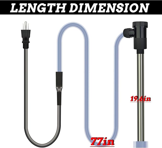 3000W 240V Inflatable Pool Immersion Water Heater - Image 4