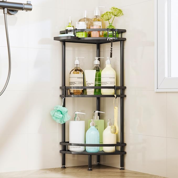 HapiRm Standing Corner Shower Caddy by HapiRm