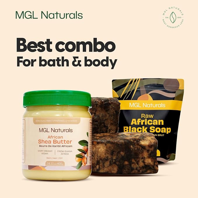 MGL Naturals Raw African Black Soap, 1 lb. - Image 6