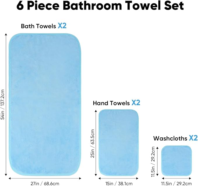 Orighty 6-Piece Towel Set - Image 4