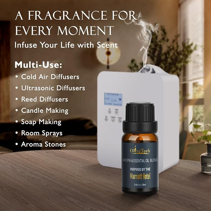 Hotel Diffuser Oil 20ml – Inspired by Marriott Hotel Scent, OliveTech - Image 5