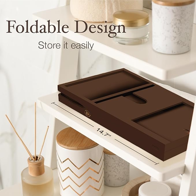 Wooden Bathtub Tray - Image 2