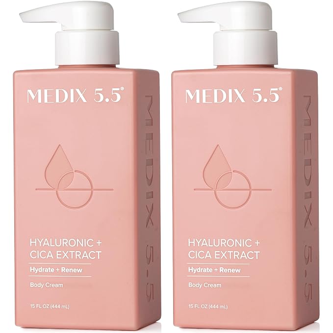 Medix 5.5 Hyaluronic Acid + Vitamin E Cream Body Lotion by Medix55