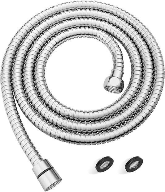 JOMOO Shower Hose, 99 Inch Extra Long Flexible Stainless Steel Handheld by JOMOO