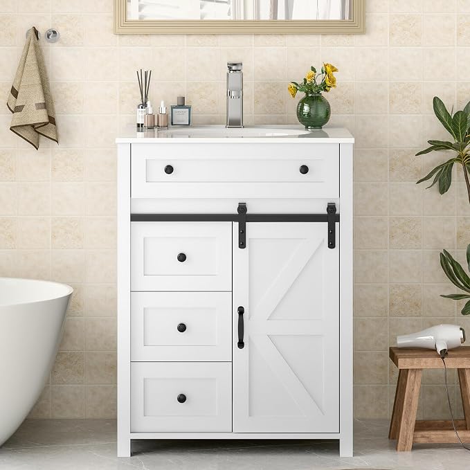 Vabches 24 Inch Bathroom Vanity by Vabches