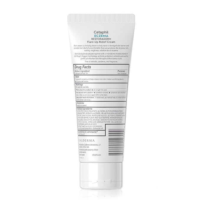 CETAPHIL ECZEMA RESTORADERM FLARE-UP RELIEF CREAM, - Image 2