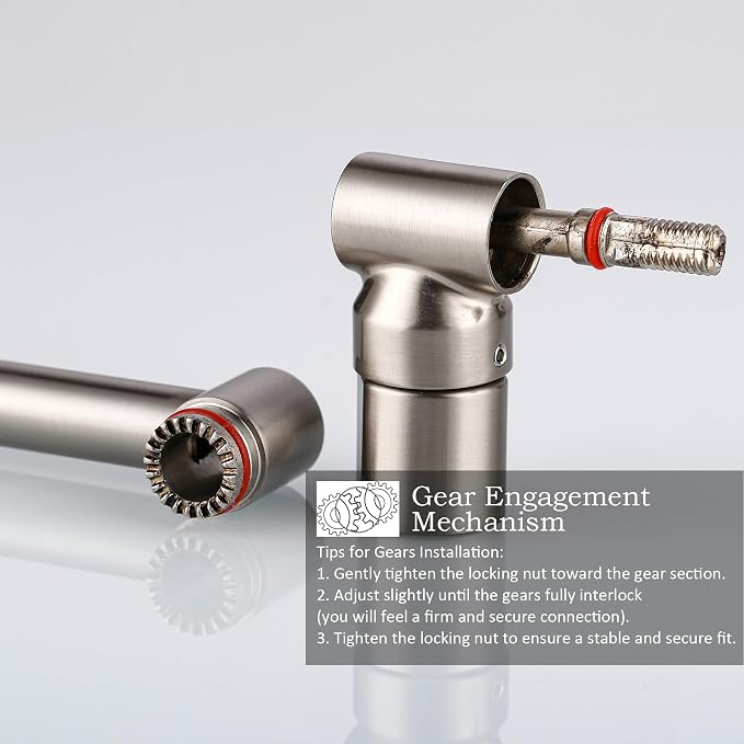 Shower Head Extension Arm, Adjustable Shower Head Arm Extender - Image 7
