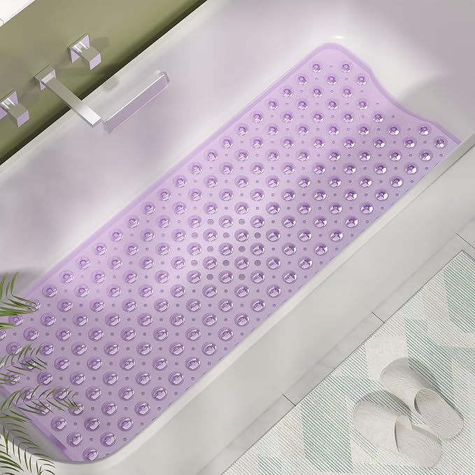 AmazerBath Shower Mat Non Slip 40 x 16 Inches, Shower Stall Mats - Image 3