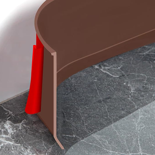 Flexible Baseboard Molding Trim 6 Inch Self-Adhesive Vinyl Wall Base Peel and by Heonay