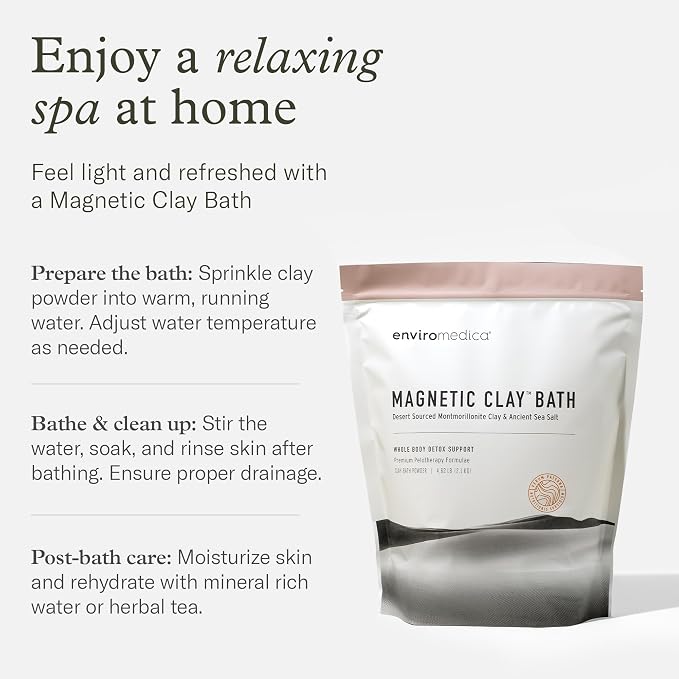 Enviromedica Magnetic Bentonite Clay Bath - Image 6