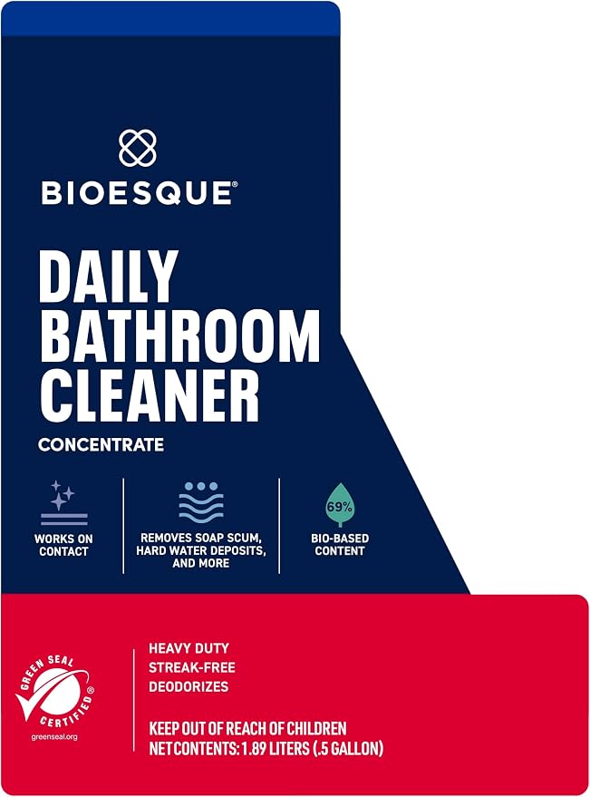 Bioesque Bathroom Cleaner Concentrate, 64 Fluid Ounce - Image 2