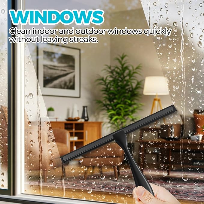 12-Inch All-Purpose Shower Squeegee - Image 5