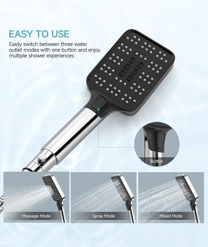 High Pressure Rain Shower Head - Image 5