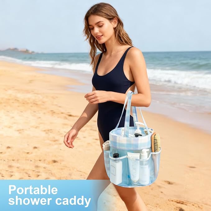 Mesh Shower Caddy Portable, Bathroom Caddy Organizer - Image 6