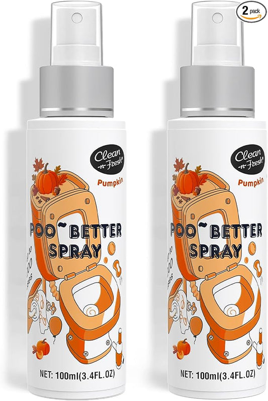 Clean-n-Fresh Toilet Spray 6.8 Fl.Oz, Bathroom Air Fresheners Spray, Eliminates by Clean-n-Fresh