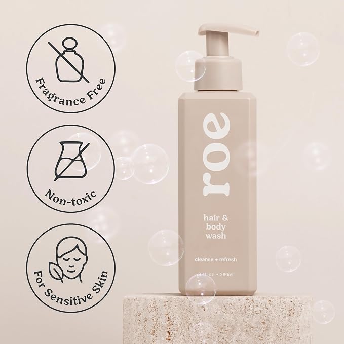 Roe Wellness- Toddler & Baby Body Wash & Shampoo Moisturizing Clean Ingredients - Image 7