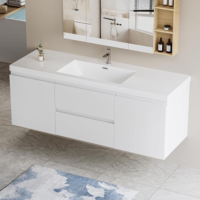 60" Floating Bathroom Vanity - Image 7