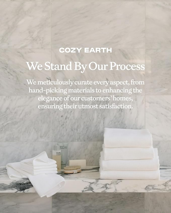 Cozy Earth Waffle Bath Sheets - Image 6
