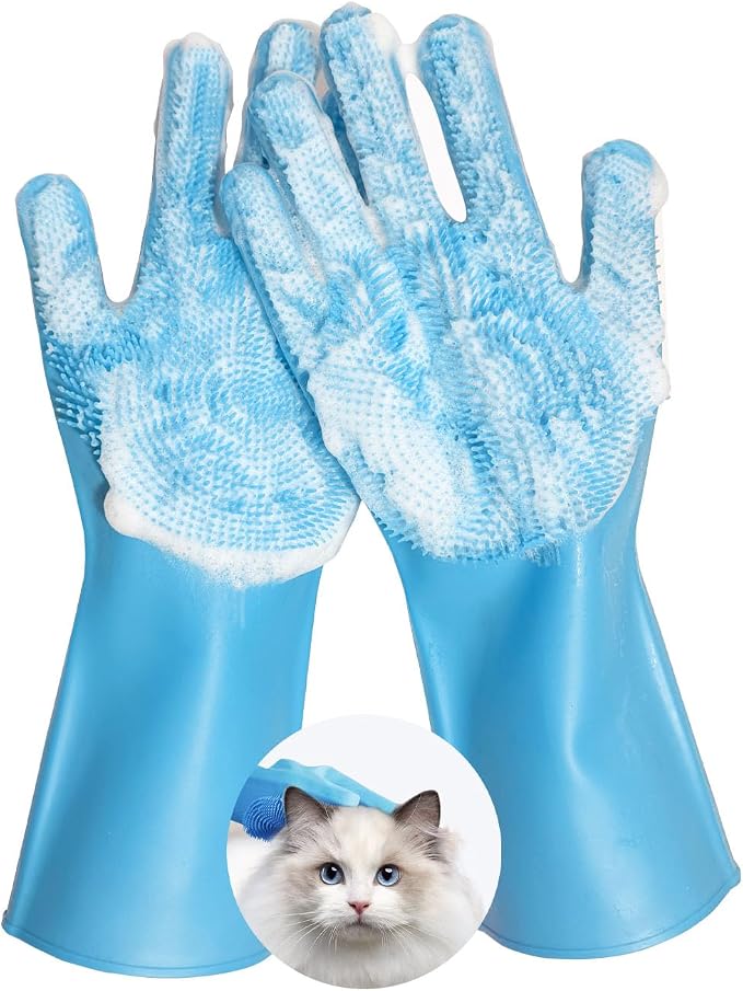 pte Grooming Gloves: Bite-Resistant Pet Bathing Glove by Unknown