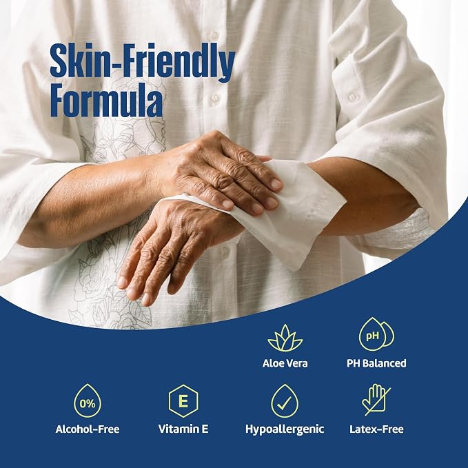 Adult Wipes for Elderly 12 Pack - Image 2