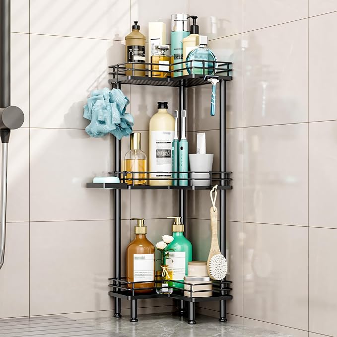 HapiRm Corner Shower Caddy Standing by HapiRm