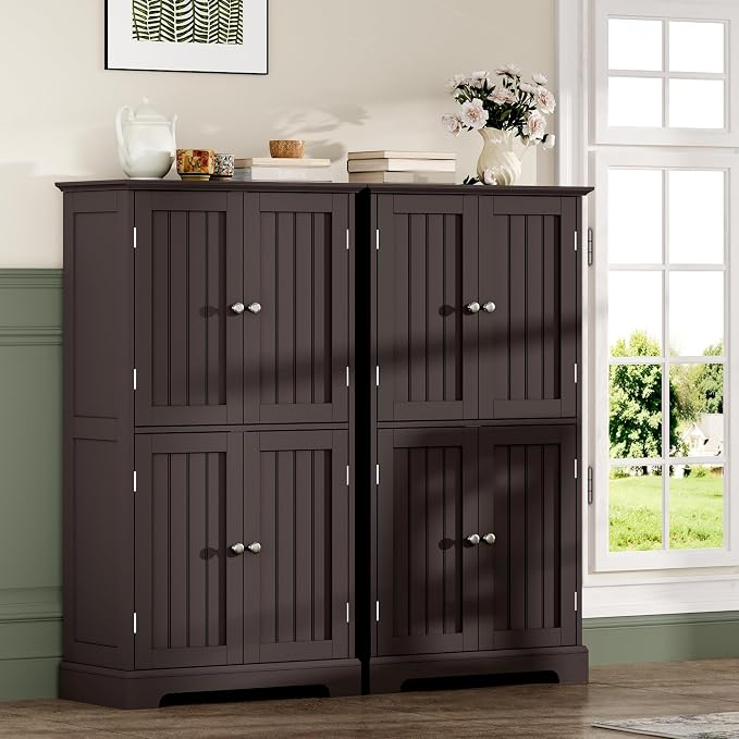 ChooChoo Bathroom Floor Cabinet, Modern Bathroom Storage Cabinet - Image 7