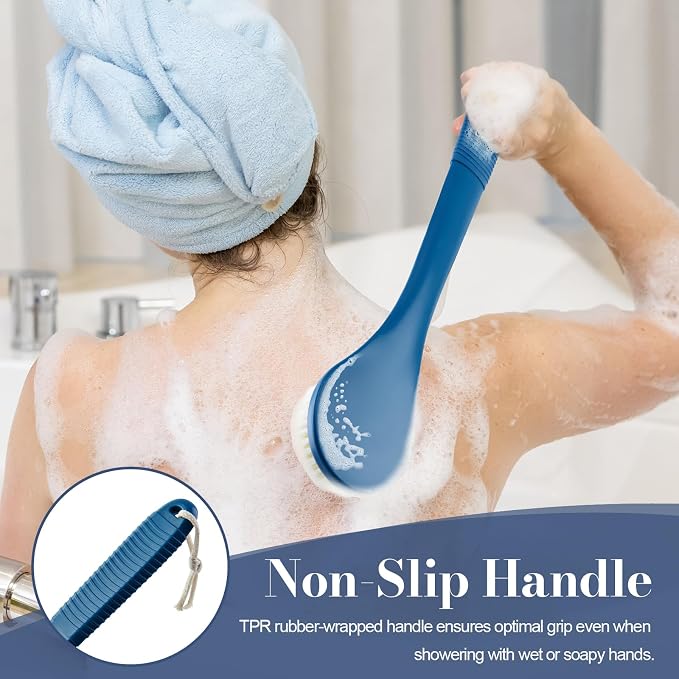 Back Scrubber for Shower, Shower Body Brush for Cleaning - Image 2