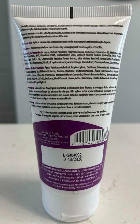 Stretch Mark Cream, Soften and Reduce the Appearance, Provides Hydration - Image 2