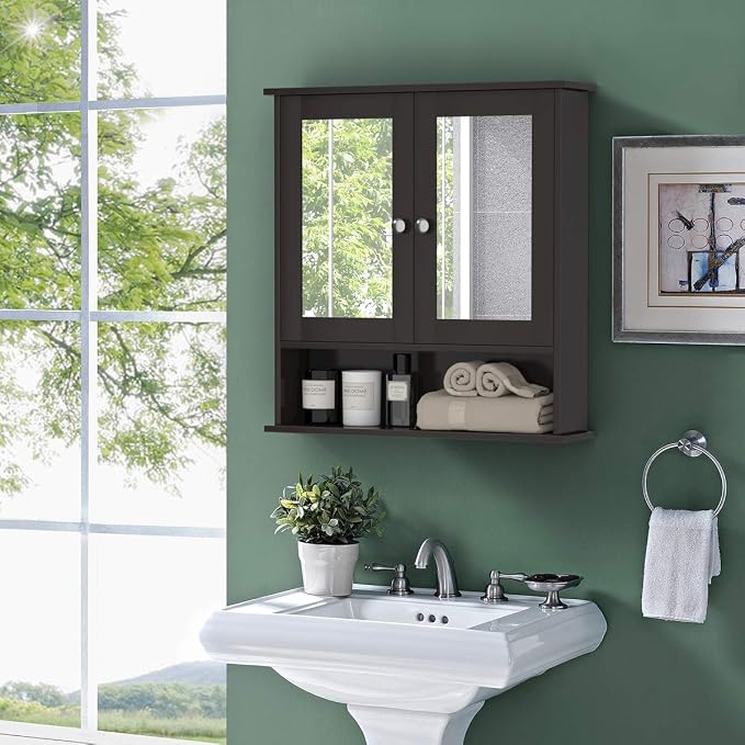 Tangkula Bathroom Medicine Cabinet - Image 2