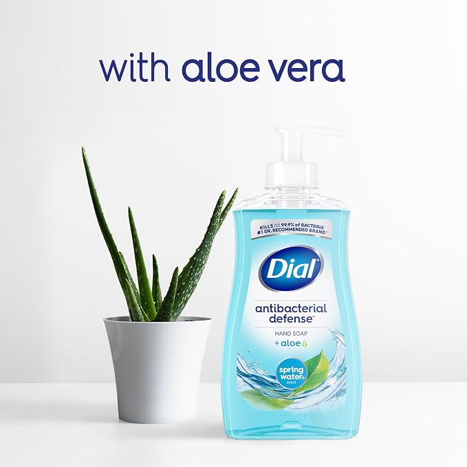 Dial Antibacterial Liquid Hand Soap, Spring Water, 11 fl oz - Image 5