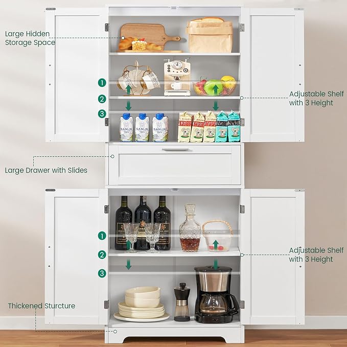 Iwell Tall Storage Cabinet - Image 4