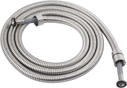 Handheld Shower Hose 79", Angle Simple Stainless Steel Flexible Shower Sprayer by AngleSimple