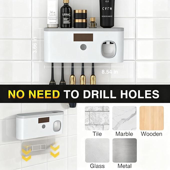 Wall Mounted Toothbrush Holder - Image 6