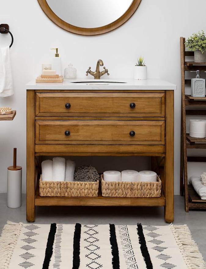 StorageWorks Water Hyacinth Basket - Image 5