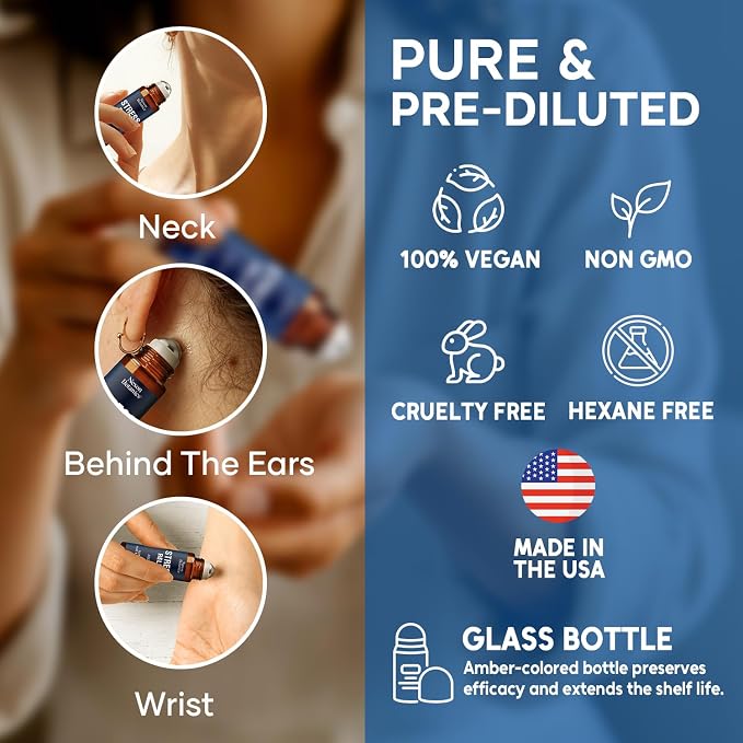 Stress Relief Essential Oil Roll-On 10 ml - Image 5