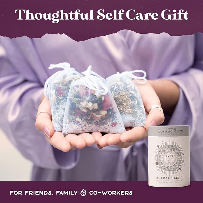 Astral Blend Bath Tea by Purple Canyon | 3 Purifying Bath Soaks - Image 6