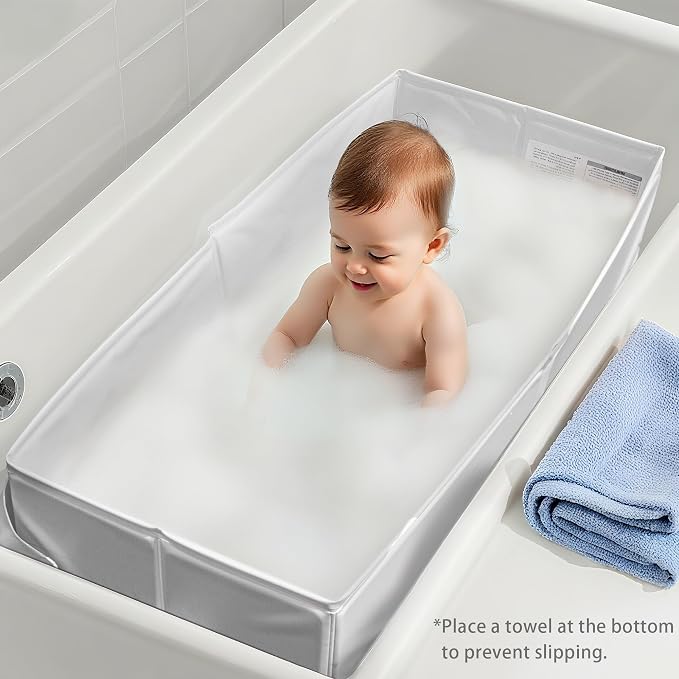 Bella’s Friends Baby Collapsible Bathtub, Travel Bath Tub - Image 3